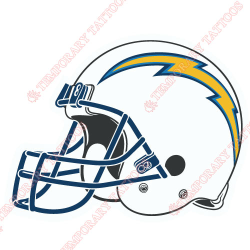 San Diego Chargers Customize Temporary Tattoos Stickers NO.740